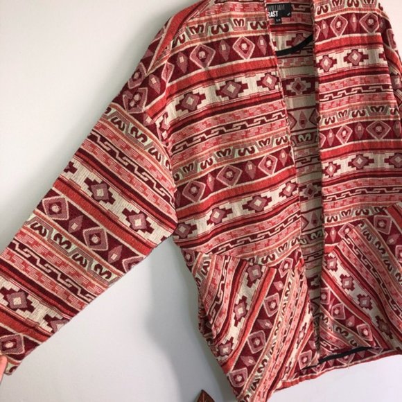 Western Blanket Blazer Jacket - Picture 4 of 5